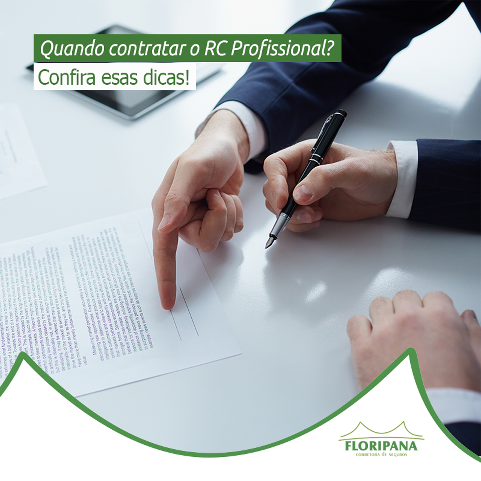 Quando contratar o Seguro RC Profissional?
